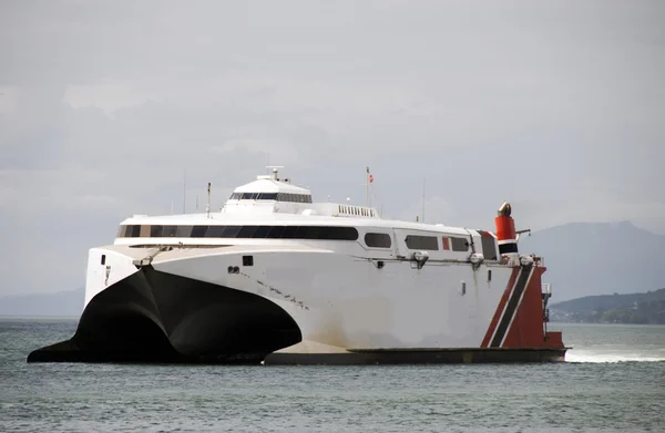 Prom łodzi Trynidad do tobago — Zdjęcie stockowe