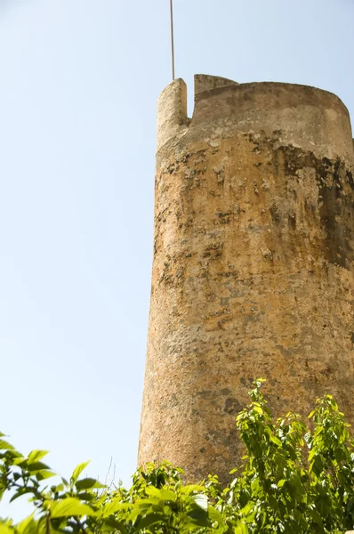 Fortaleza torre a Cidadela Bonifacio Córsega — Fotografia de Stock