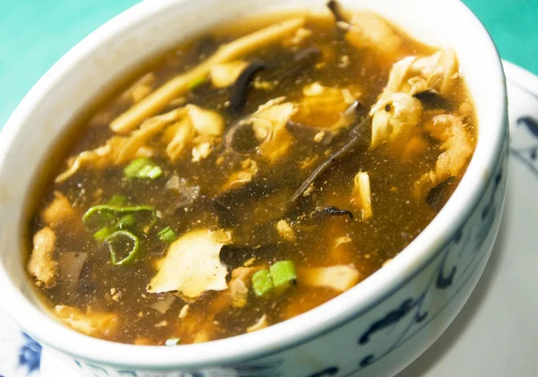 中国のホット&サワースープ — ストック写真