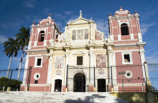 El calvario kirche leon nicaragua — Stockfoto