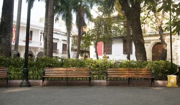 Parque Bolívar Museo de Historia Palacio de la Inquisición Cartage — Foto de Stock