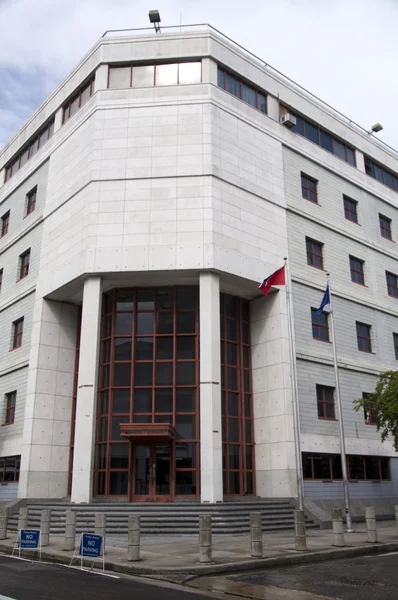 Police administration building port of spain trinidad — Stock Photo, Image