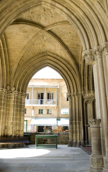 Moskee arch detail lefkosia cyprus — Stockfoto