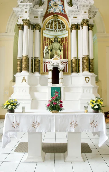 Kyrkan detalj skulptur katedralen i granada nicaragua — Stockfoto