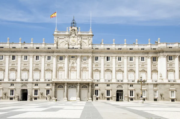 Királyi palota Madrid Spanyolország — Stock Fotó