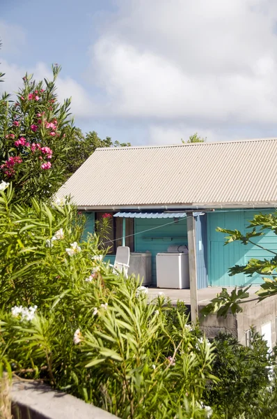 Typical caribbean style house — Stock Photo, Image