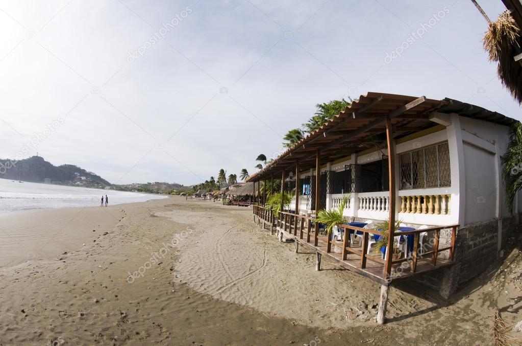 typical beachfront restaurant san juan del sur nicaragua