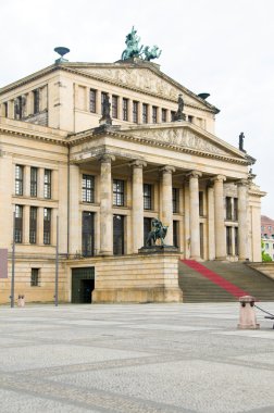 Concert Hall Konzerthaus in The Gendarmenmarkt Berlin Germany clipart