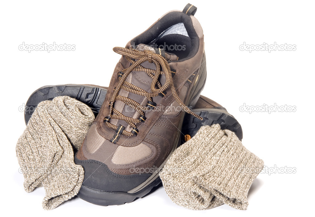 all terrain cross training hiking lightweight shoe and ragg socks