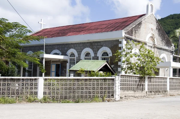 St. mary's Anglicaanse chuch port elizabeth bequia st. vincent — Stockfoto