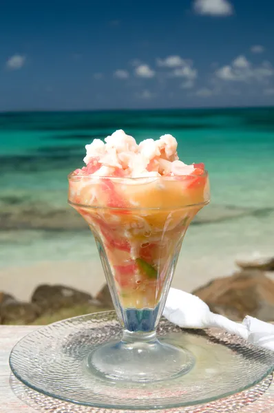 Frischer Hummer-Ceviche — Stockfoto