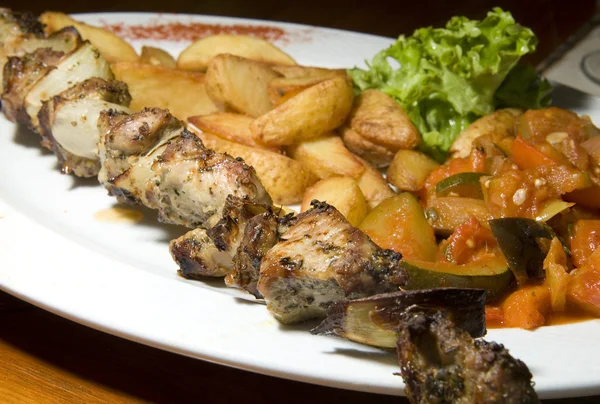 Lengyel shish kebab saslik — Stock Fotó