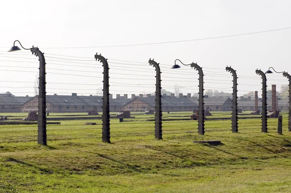 Koncentracyjnych Auschwitz — Zdjęcie stockowe