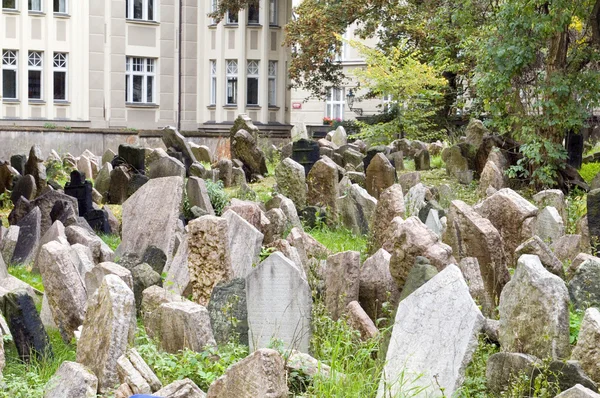Velho cemitério judeu praga — Fotografia de Stock