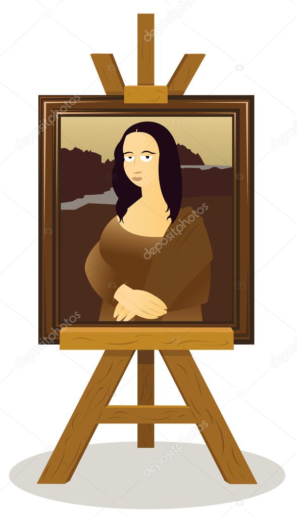 Mona Lisa Easel