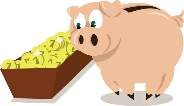 Pan świnia — Wektor stockowy