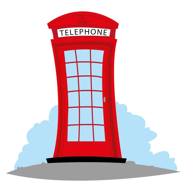 Téléphone anglais — Image vectorielle