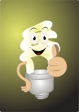 enerji tasarruflu ampul tamam diyerek