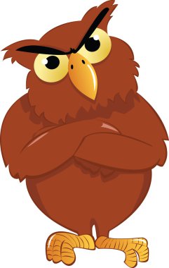 Funny Owl clipart