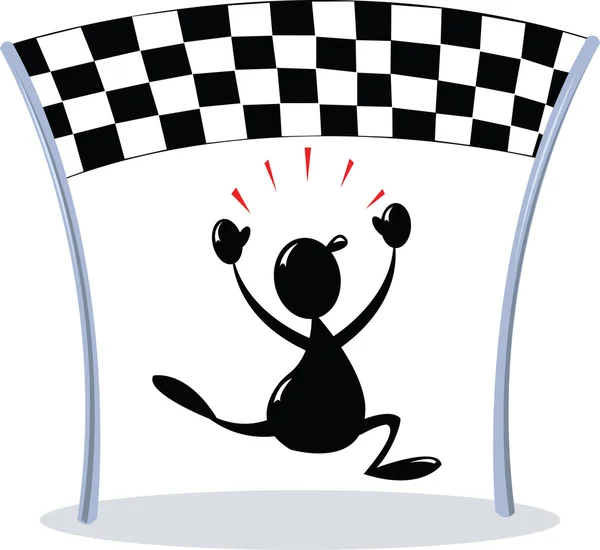 Finish line cartoon deals
