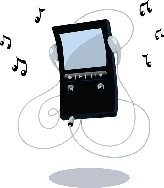 Lecteur mp3 — Image vectorielle