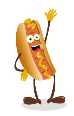 komik sosisli sandviç