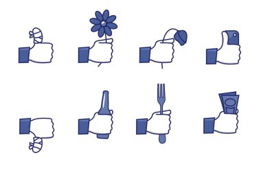 sosyal ağ elleri set - Bölüm 2소셜 네트워크 손 세트-2 부