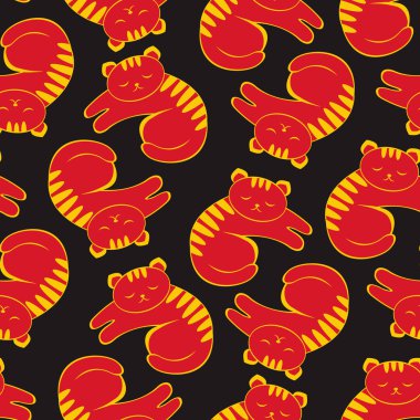 Uyuyan kedi arka plan