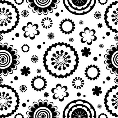 Kusursuz çiçek deseni