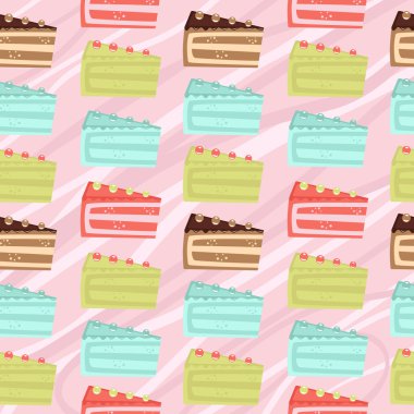 kusursuz pasta dilimleri arka plan