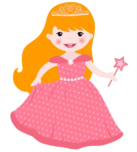 Jolie princesse — Image vectorielle
