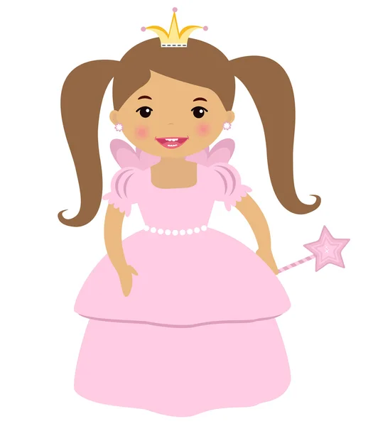 Jolie princesse — Image vectorielle