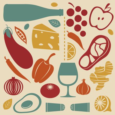 Lezzetli mutfak takımı