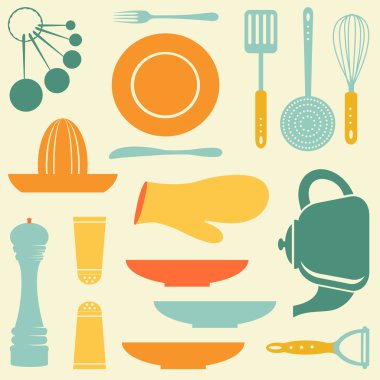 Retro mutfak koleksiyonu