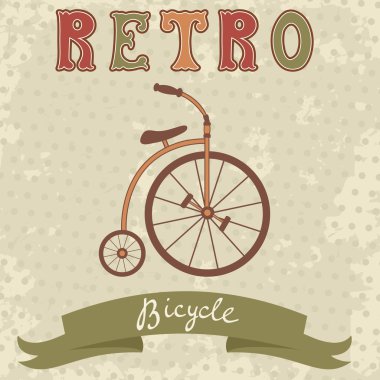 retro tarzı Bisiklet