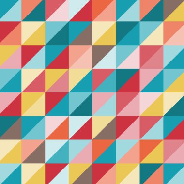 parlak geometrik desen