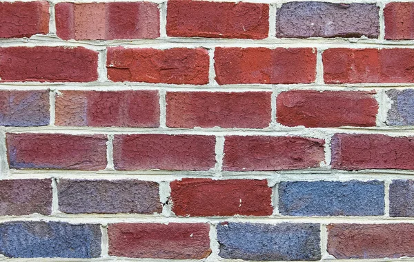 Colorful Brick wall textures — Stock Photo, Image