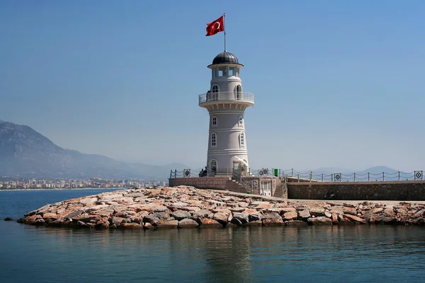 Alanya Lighthouse — Stock Photo, Image