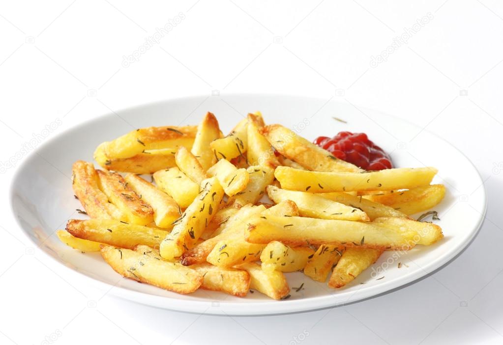 Baked French Fries with Thyme