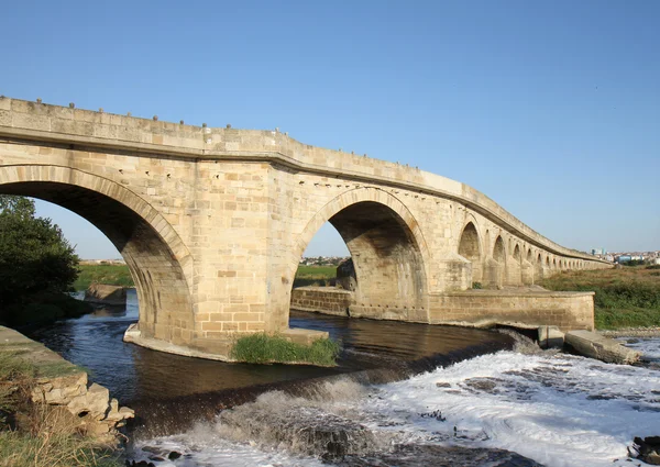Edirne uzun köprü — Stok fotoğraf