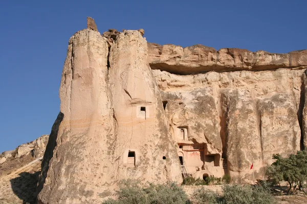 Ancient Rock Church in Cappadocia — Stock Photo, Image