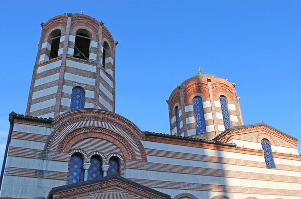Red Brick Architecture Nicholas Greek Orthodox Church Batumi Georgia — Stock Photo, Image