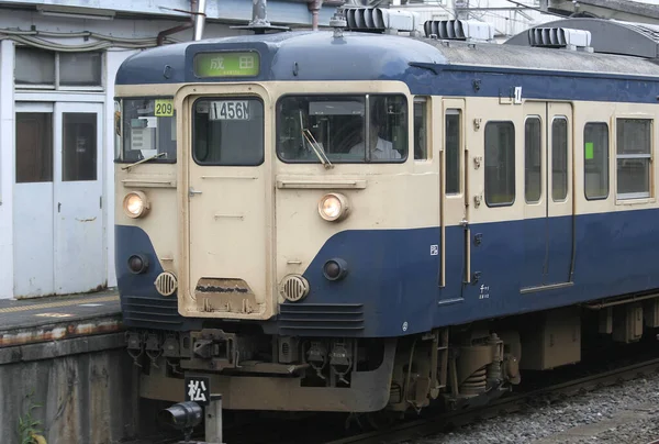 Tokyo Ιαπωνια Ιουλιου Παλιό Τρένο Είναι Έτοιμο Αναχωρήσει Για Narita — Φωτογραφία Αρχείου