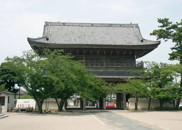 Kamakura Japón Julia14 Puerta Principal Del Famoso Templo Budista Antiguo —  Fotos de Stock