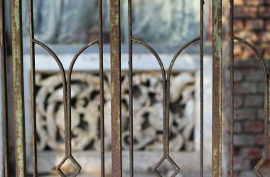 paslı çit arka pland