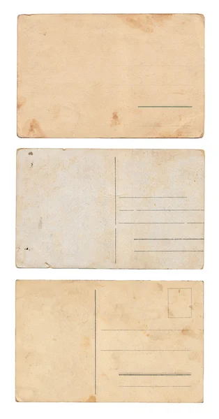 Üç vintage kartpostal seti