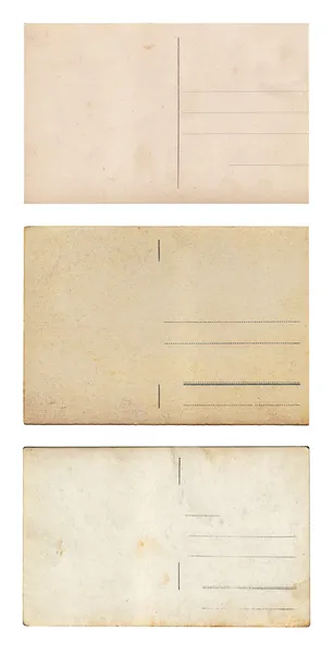 Üç vintage kartpostal seti