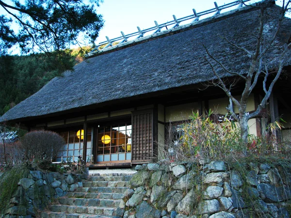 Японский дом Стоковое Фото