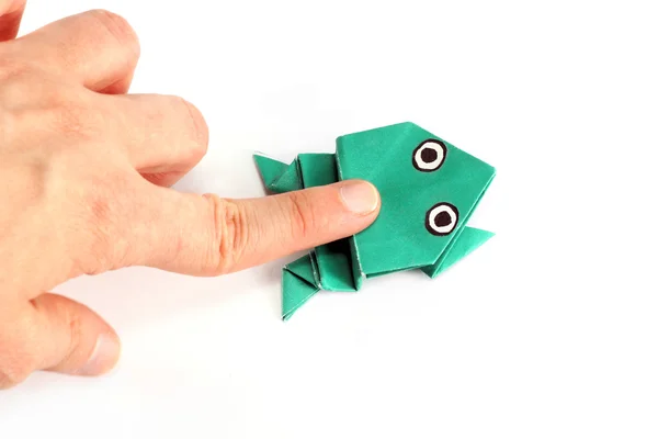 Origami kurbağa