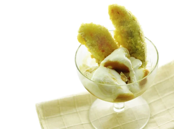 TEMPURA banaan — Stockfoto